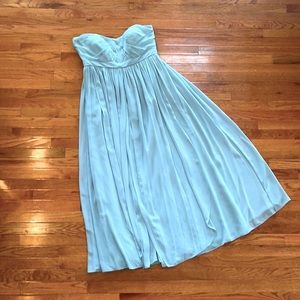 Jenny Yoo Strapless Bridesmaid Dress